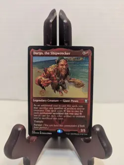 Commander Legends Dargo, the Shipwrecker Foil Etched Uncommon Mtg Magic - Image 1