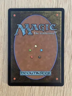 VTG MTG Magic The Gathering Mistform Mask Enchant Creature Blue Onslaught Signed - Image 2