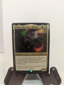 Commander Legends: Averna, the Chaos Bloom FOIL MtG Magic the Gathering Rare - Image 1