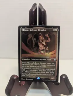 Commander Legends Alharu, Solemn Ritualist Foil Etched Uncommon MtG Magic - Image 1