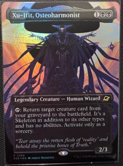 MTG Edge Of Eternities Xu-Ifit, Osteoharmonist Borderless Foil (Rare) - Image 1