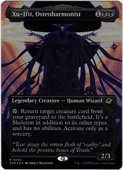 MTG Edge Of Eternities Xu-Ifit, Osteoharmonist Borderless Foil (Rare) - Image 2