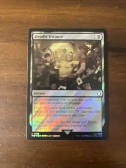 MTG Deadly Dispute - Surge Foil, NM-Mint, English Universes Beyond: Fallout - Image 1