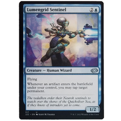 x4 Lumengrid Sentinel J22 MTG Playset M/NM Uncommon Blue Creature Human Wizard - Image 1