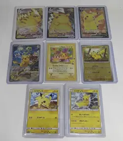 Pokemon Pikachu Holo & Non-Holo Cards (Lot of 8) - Image 1
