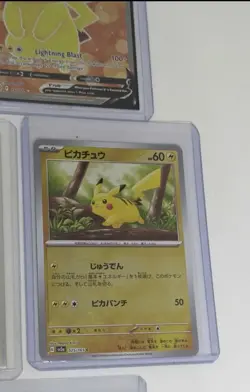 Pokemon Pikachu Holo & Non-Holo Cards (Lot of 8) - Image 4