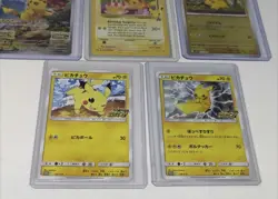 Pokemon Pikachu Holo & Non-Holo Cards (Lot of 8) - Image 5