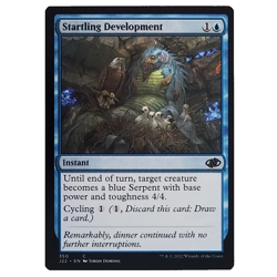 x4 Startling Development J22 MTG Playset M/NM Common Blue Instant Jumpstart 2022 - Image 1