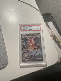 2023 POKEMON OBF EN-OBSIDIAN FLAMES SPECIAL ILLUSTRATION RARE CHARIZARD EX PSA 9 - Image 1