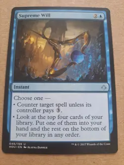 Supreme Will ~ Hour of Devastation [ Magic MTG 049 ] - Image 1