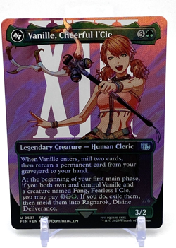 MTG: Final Fantasy: Vanille, Cheerful l'Cie (Borderless) (Surge Foil) - Image 1