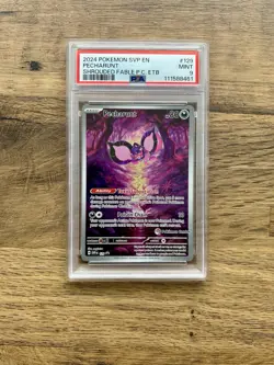 Pecharunt SVP 129 | Pokemon Center Stamped Promo PSA 9 💎🐉 - Image 1