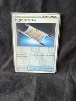 Night Stretcher (Reverse Holo) - Shrouded Fable - SFA NM Trainer Item Pokemon 61 - Image 1