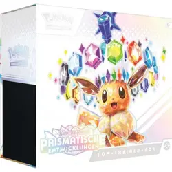 Pokemon TCG - Prismatic Evolutions - Top Trainer Box - German - New / Seal 196214105164 - Image 1