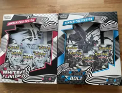 Pokemon TCG Black Bolt & White Flare Binder Collection NEW - SAME DAY POSTAGE! - Image 1