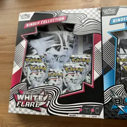 Pokemon TCG Black Bolt & White Flare Binder Collection NEW - SAME DAY POSTAGE! - Image 2