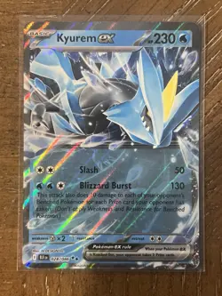 Pokemon TCG Kyurem EX 28/86 Black Bolt Double Rare BLK - English - Image 1