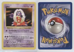 Jynx Shadowless Pokemon Base Set #31 1999 oh8 - Image 3