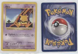 Abra Shadowless Pokemon Base Set #43 1999 1t5 - Image 3