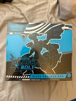 Pokemon TCG Scarlet & Violet: Black Bolt - Elite Trainer Box ETB -New and SEALED - Image 1