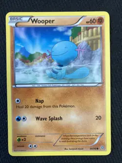 Wooper 38/98 XY-Ancient Origins 2015 Regular Pokemon TCG - Image 1