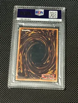 YUGIOH PSA 10 2003 Gearfried the Iron Knight BPT-012 Secret Rare Promo *0769 - Image 2