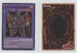 D/D/D Flame King Genghis YuGiOh Mega-Tins Limited Edition #CT13-EN005 0c1o - Image 3