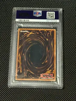 YUGIOH PSA 10 2003 Dark Magician BPT-007 Secret Rare Promo *0758 - Image 2