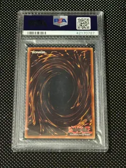 YUGIOH PSA 10 2002 Blue-Eyes White Dragon BPT-003 Secret Rare Promo *0787 - Image 2