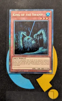 JUSH-EN046 King of the Swamp Collector's Rare 1st Ed YuGiOh - Image 1
