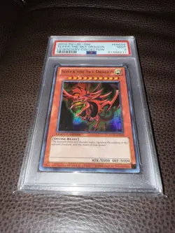 YuGiOh Slifer the Sky Dragon LC01-EN002 Legendary Collection PSA 9 - Image 2