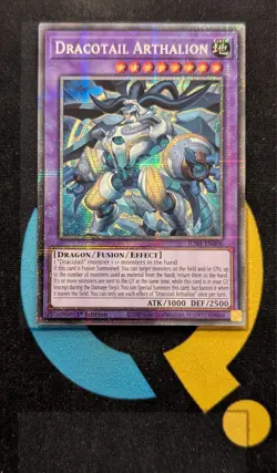 JUSH-EN006 Dracotail Arthalion Starlight Rare 1st Ed YuGiOh - Image 1