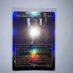 Celes, Rune Knight (Borderless) Commander: Final Fantasy Foil - Image 1