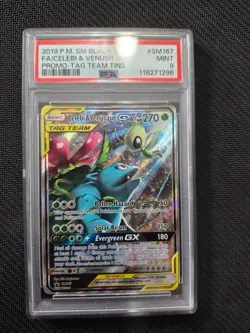 RARE TAG TEAM POKEMON CARDS GRADED PSA 9 - Image 1