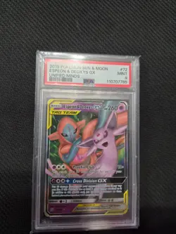 RARE TAG TEAM POKEMON CARDS GRADED PSA 9 - Image 1