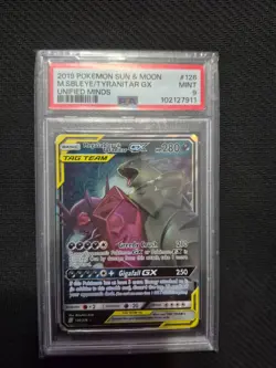 RARE TAG TEAM POKEMON CARDS GRADED PSA 9 - Image 1