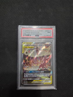 RARE TAG TEAM POKEMON CARDS GRADED PSA 9 - Image 1