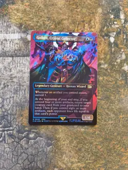 Golbez, Crystal Collector (Borderless) (Surge Foil) Final Fantasy Foil - Image 1