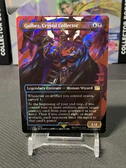 Golbez, Crystal Collector (Borderless) (Surge Foil) Final Fantasy Foil - Image 1