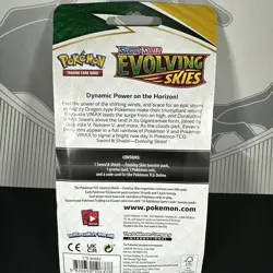 Pokemon TCG Evolving Skies Checklane Blister Pack with Eevee Promo SEALED - Image 2