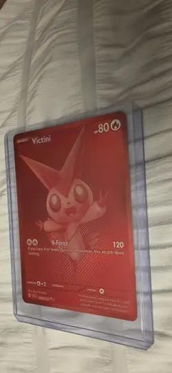 Red Victini English Pokemon White Flare Black Bolt WHT EN 172/086 - Image 5