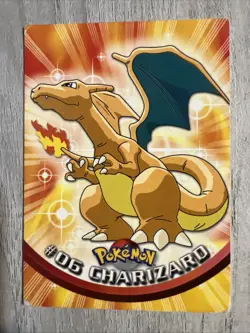 Pokemon Card Charizard #06 Topps Series - Image 1