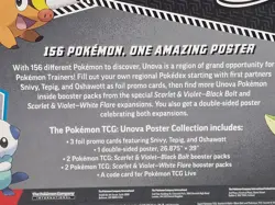 Pokemon Black Bolt & White Flare Poster Collection. Factory Sealed & In Hand 🔥✅ - Image 4