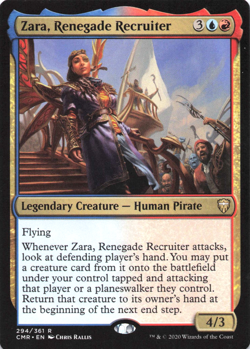 Zara, Renegade Recruiter - Commander Legends - M294/361 - MTG - Image 1