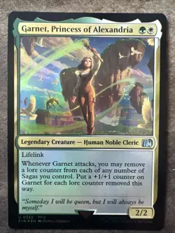 Garnet Princess of Alexandria #222 Final Fantasy Fin Magic MTG Card Foil - Image 1