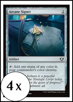 MTG - 4 x Arcane Signet - Playset 4x x4 - Edge of Eternities - Image 1