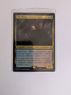 MTG The Master, Formed Anew R Doctor Who Magic The Gathering Free Postage NM/M - Image 2