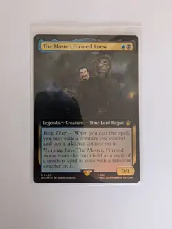 MTG The Master, Formed Anew R Doctor Who Magic The Gathering Free Postage NM/M - Image 4