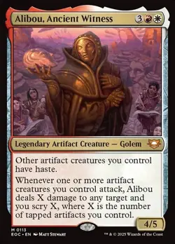 MTG - Alibou, Ancient Witness - Edge of Eternities - Image 1