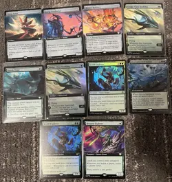 MTG EDGE OF ETERNITIES LOT. Commons, Uncommons, Rares, Mythics Galaxy foil - Image 5